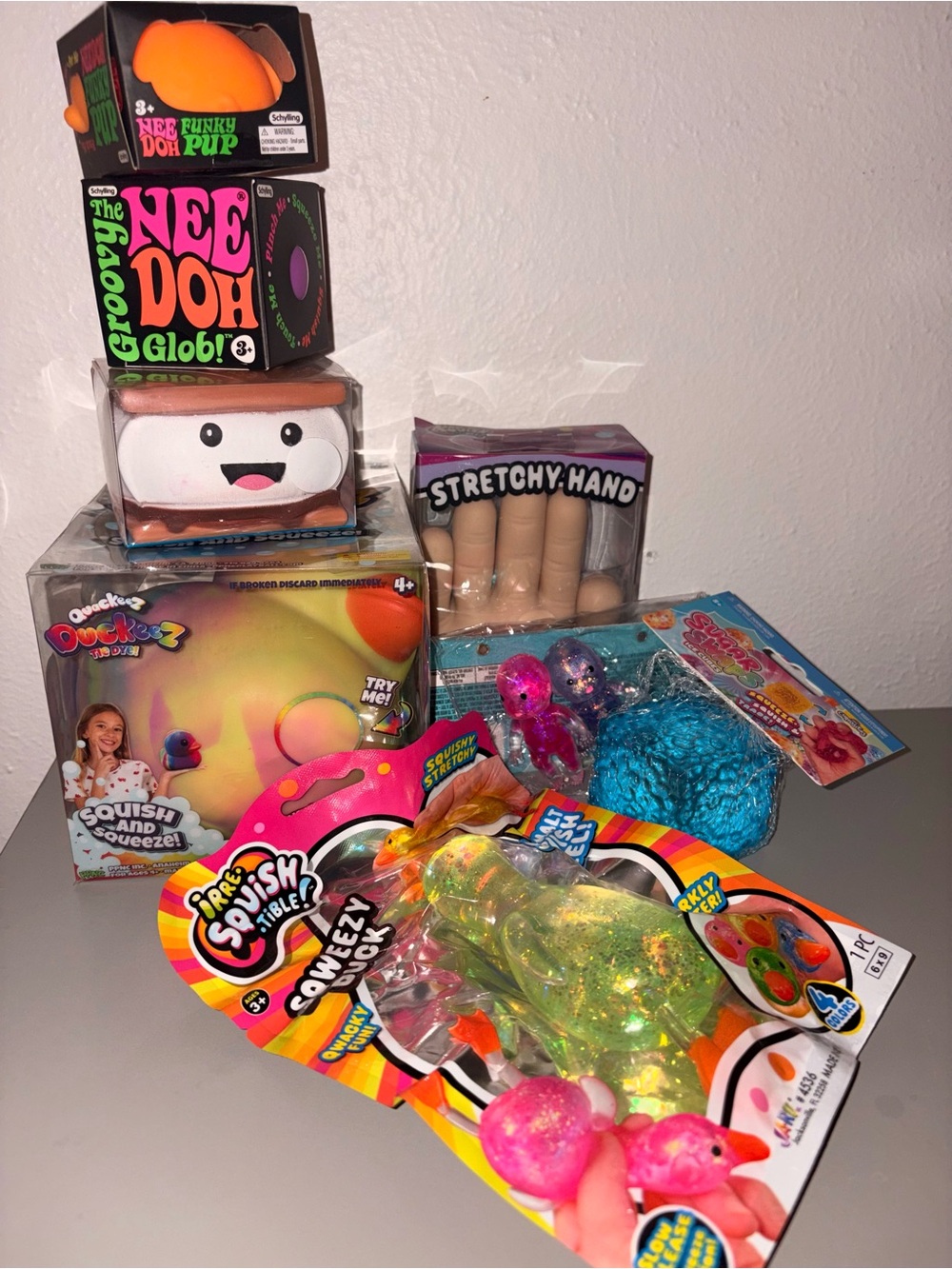 Needoh Squishy Bundle - 8 pc Bundle!!! NEW